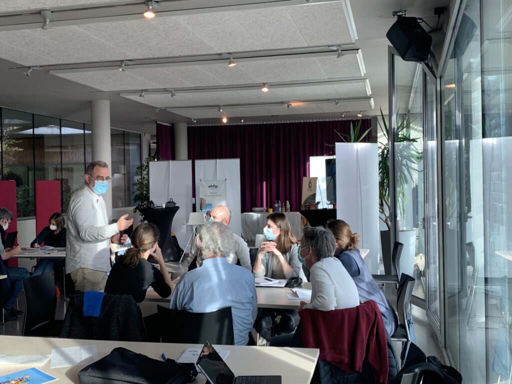 Groupe de travail de l'atelier collaboratif