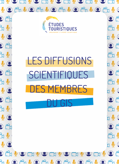Visuel pour annoncer diffusion scientifique des membres du GIS - Création avril 2026 Romane Moska